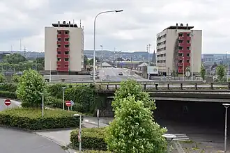 Vue de Seraing depuis Jemeppe.