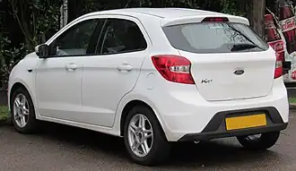 Ka+ (première série) : Vue arrière