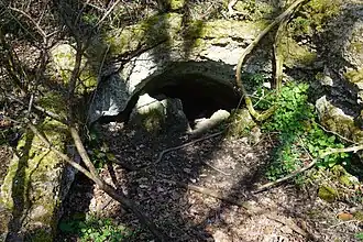 Entrée de la descenderie.