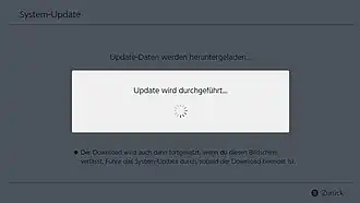 Image illustrative de l’article Logiciel système de la Nintendo Switch