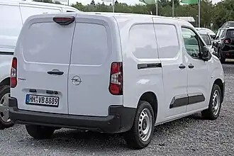Opel Combo Cargo (arrière)