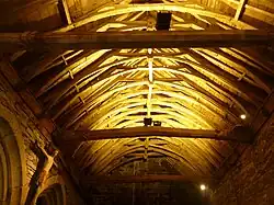 Chapelle Saint-Ruelin du Moustoir, la charpente