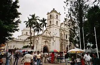 La cathédrale Saint-Michel-Archange&nbsp;(es) de Tegucigalpa.