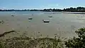 L'Anse du Moustran à marée basse.