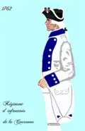 régiment de La Couronne de 1762 à 1776