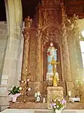 L'église Notre-Dame-de-la-Clarté, retable de Notre-Dame-de-la-Clarté.