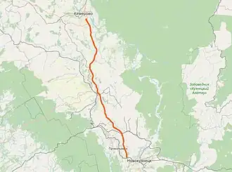 Image illustrative de l’article 32K-445 (route russe)