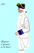 régiment de La Sarre de 1762 à 1767