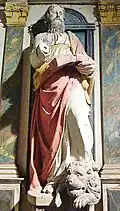 Statue de saint Marc.
