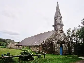 Chapelle de Lochrist : vue extérieure d'ensemble.