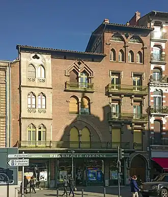 Rue Théodore-Ozenne à Toulouse (début du XXe&nbsp;siècle).
