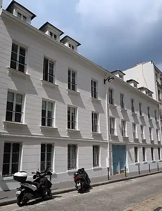 Le campus de l'université Columbia à Paris à la même adresse, en 2019.