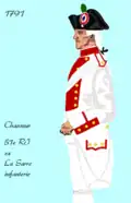 51e régiment d’infanterie de ligne de 1791 à 1792