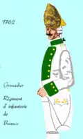 grenadier, de 1762 à 1767