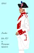 59e régiment d’infanterie de ligne de 1791 à 1792