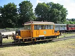 Draisine de la RATP.