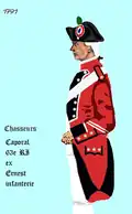 63e régiment d’infanterie de ligne de 1791 à 1792
