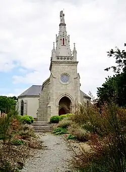 La façade de la chapelle Saint-Joseph à Penboc'h.