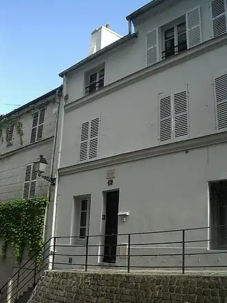 La maison d'Erik Satie.