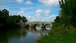 Le pont en août 2014.