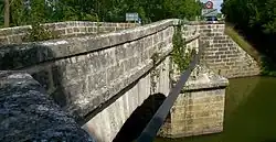 Le pont en août 2014.