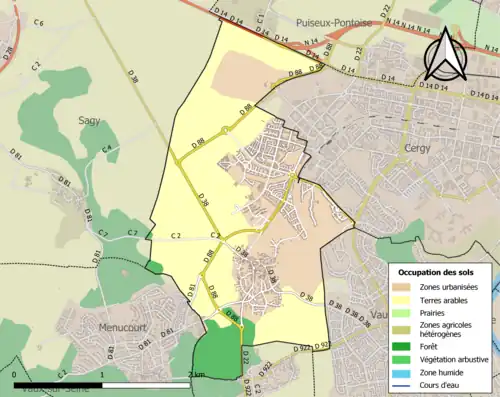 Carte de Courdimanche.
