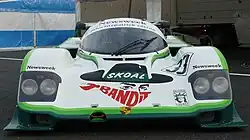 Une Porsche 956 du John Fitzpatrick Racing, en 1983.
