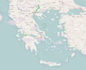 Image illustrative de l’article Autoroute A25 (Grèce)