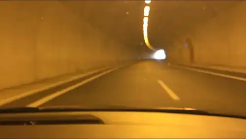 Tunnel de Pinneios.