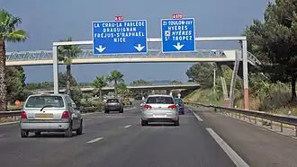 Image illustrative de l’article Autoroute A57 (France)