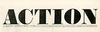 Image illustrative de l’article Action (journal)