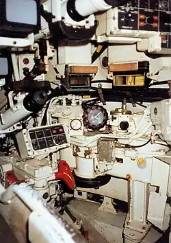 Photo d’un poste de tir dans l’AMX-30B2