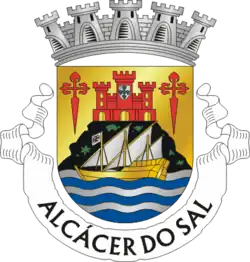 Blason de Alcácer do Sal