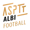 Logo de l'ASPTT Albi en 2017-2018.