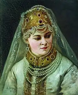 Boyaryshnya, (1882) - Musée des beaux-arts de Tioumen.