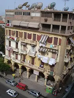 Bâtiment à Port-Saïd.