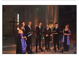 Les Voies animées, direction musicale Luc Coadou, 11 septembre 2016.