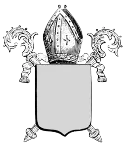 Ornements extérieurs des abbés flamands d'avant la Révolution française.