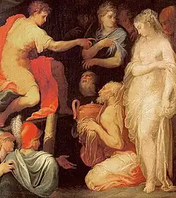 La Continence de Scipion (vers 1555)Nicolò dell'AbbateMusée du Louvre