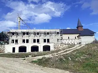 L'abbaye le 4 novembre 2024.