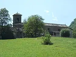 Abbaye de Novalesa à l'extérieur.
