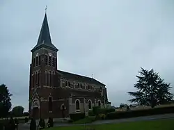L'église paroissiale.
