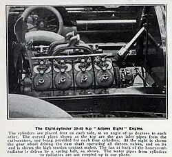 Moteur V8 Antoinette.