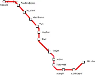Image illustrative de l’article Métro d'Adana