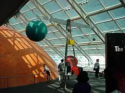 Le Soleil dans la galerie.