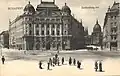"Palais Adria" de Budapest, construit entre 1900 et 1902. Carte postale d'époque.