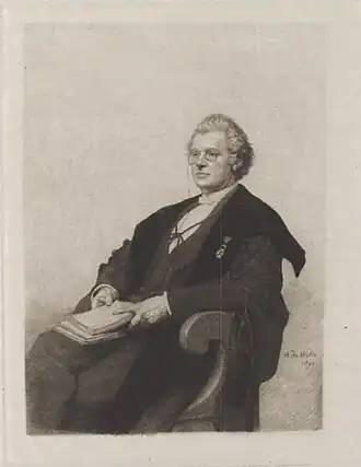 Portrait de Monsieur Victor Chauvin, 1891 (Eau-forte ; Inv. Delchevalerie no&nbsp;150 ; 24,5&nbsp;×&nbsp;18,6&nbsp;cm), Minneapolis, Minneapolis Institute of Art