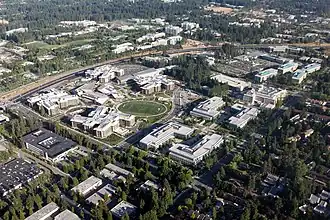 Microsoft Redmond campus de Bill Gates.