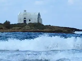 Aféndis Christós vu depuis Malia.