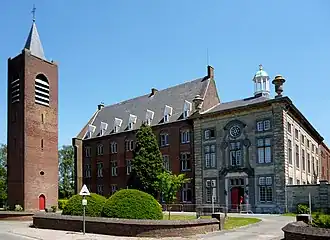 L'abbaye d'Affligem en 2012, située à Affligem dans la province du Brabant flamand.